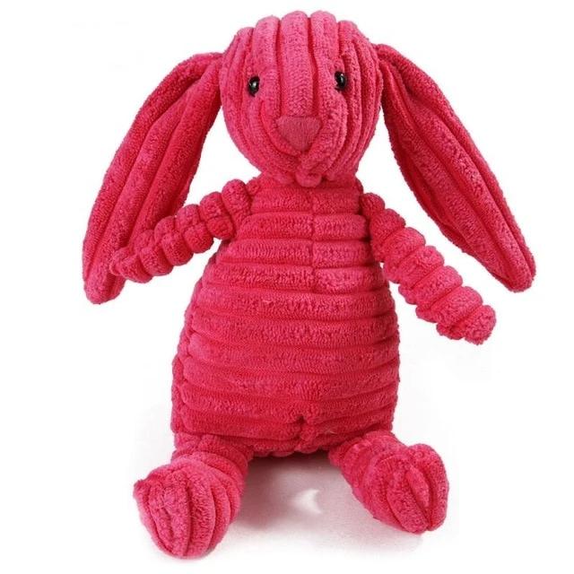 Soft Cotton Plush Animal Squeaky Chew Toy for Pets – Squeako™