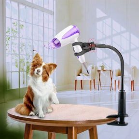 Adjustable Pet Hair Dryer Stand Holder – Nuvex™