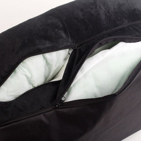 Velvet Pet Bed with Removable Cover & Non-Slip Base – Restelle™
