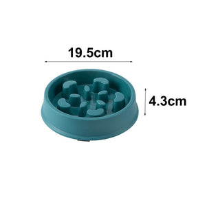 Interactive Slow Feeder Pet Bowl – Fun Puzzle Design – Puzzlow™