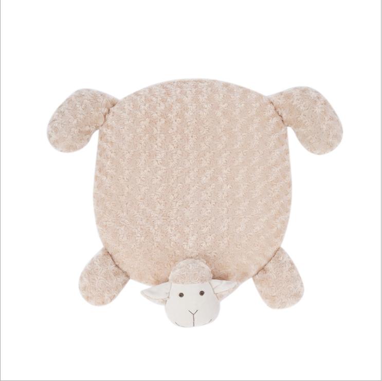 Sheep-Shaped Pet Bed Mat with Non-Slip Design for Cats & Dogs – Woolsy™