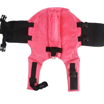 Shark-Print Dog Life Jacket – AquaFin™