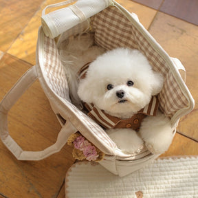 Pet Carrier Bag with Open Window Design & Side Pockets – Wispel™