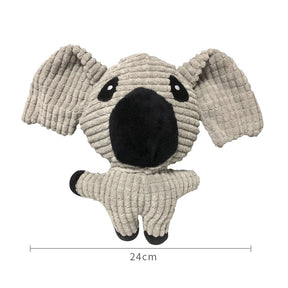 Cute Interactive Cotton Plush Animal Toy for Pets – Snugpaw™