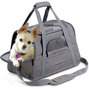 Waterproof Pet Carrier Bag with Ventilated Mesh Windows – Bexly™