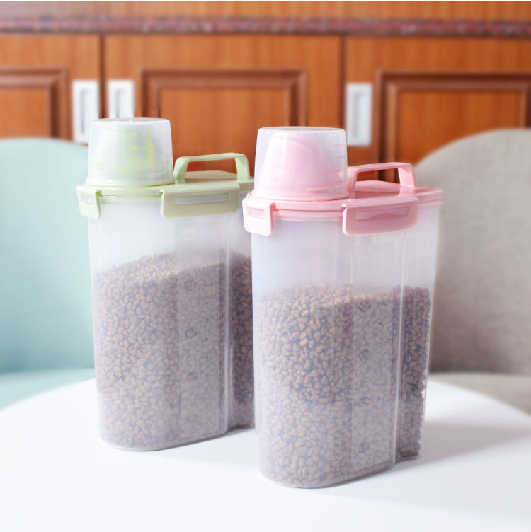 Pet Food Storage & Dispenser Container – Freshvo™