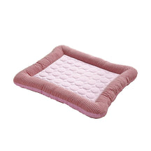Cooling Pet Bed, Machine Washable, Blue & Pink Colors – Pelo™