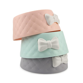 Bow-Shaped Pet Bowl with Non-Slip Base – Kivelle™