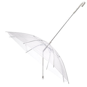 Clear Umbrella Pet Leash for Rain Protection Walks – RainWalk™