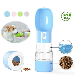 Portable Pet Water & Food Bottle - BPA-Free Travel Feeder – Sipwell™