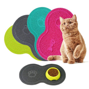 Pet Feeding Mat for Food & Water Bowls – Drizzo™