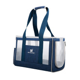 Pet Carrier Bag with Top & Side Zip Access and Safety Strap – Kajo™