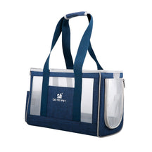 Pet Carrier Bag with Top & Side Zip Access and Safety Strap – Kajo™