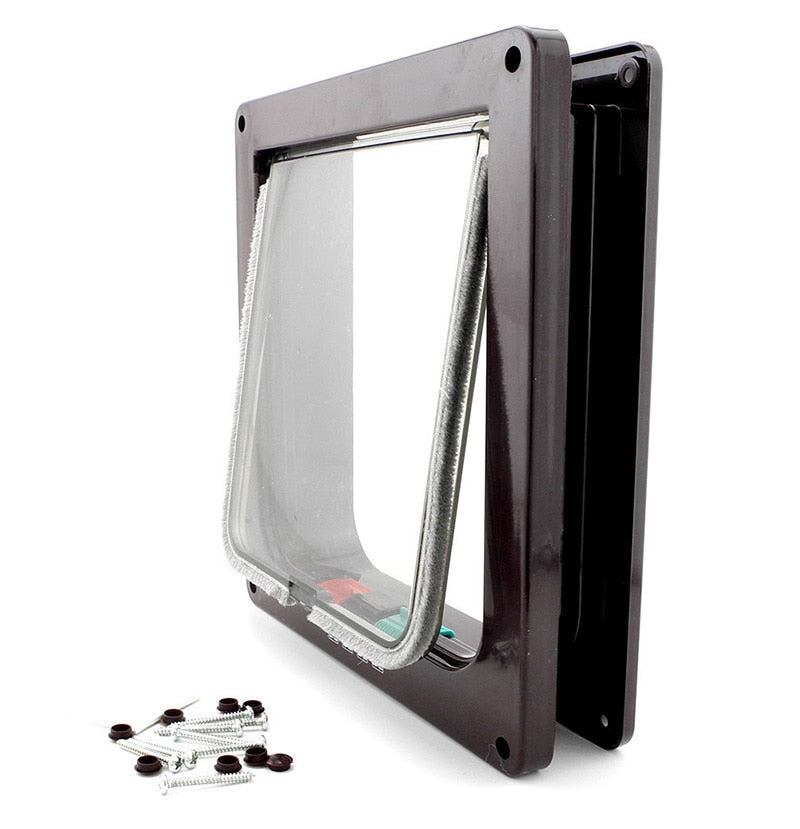 Pet Door Flap with 4-Way Security Lock – Flapzo™