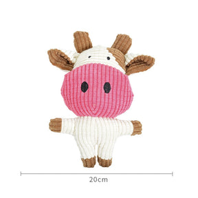 Cute Interactive Cotton Plush Animal Toy for Pets – Snugpaw™