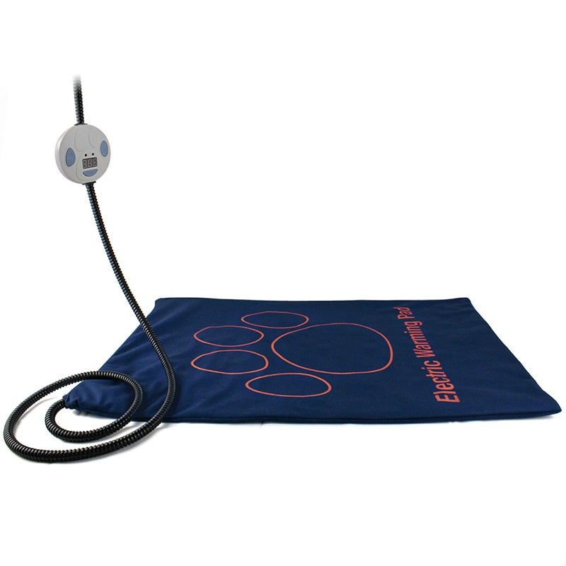 Heated Pet Mat with 7 Temperature Levels & Thermostat – WarmNest™
