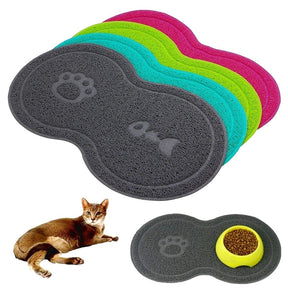 Pet Feeding Mat for Food & Water Bowls – Drizzo™