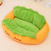 Non-Slip Pet Bed with Removable Cover & Pillow – SnugNest™