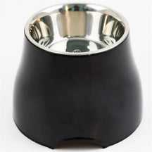 Elevated Stainless Steel Pet Bowl with Non-Slip Base – Bowlie™