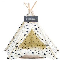 Pet Tent Bed with House-Style Design – HavenPeak™