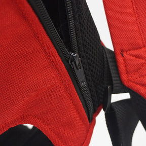 Canvas Kangaroo Front Pet Carrier Backpack with Zipper Closure – PouchRoo™