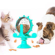 360° Spinning Treat Dispenser Interactive Pet Toy – Spinza™