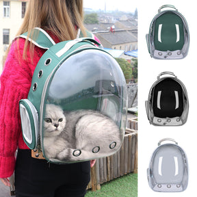 Panoramic View Pet Carrier Backpack for Dogs & Cats – Panora™