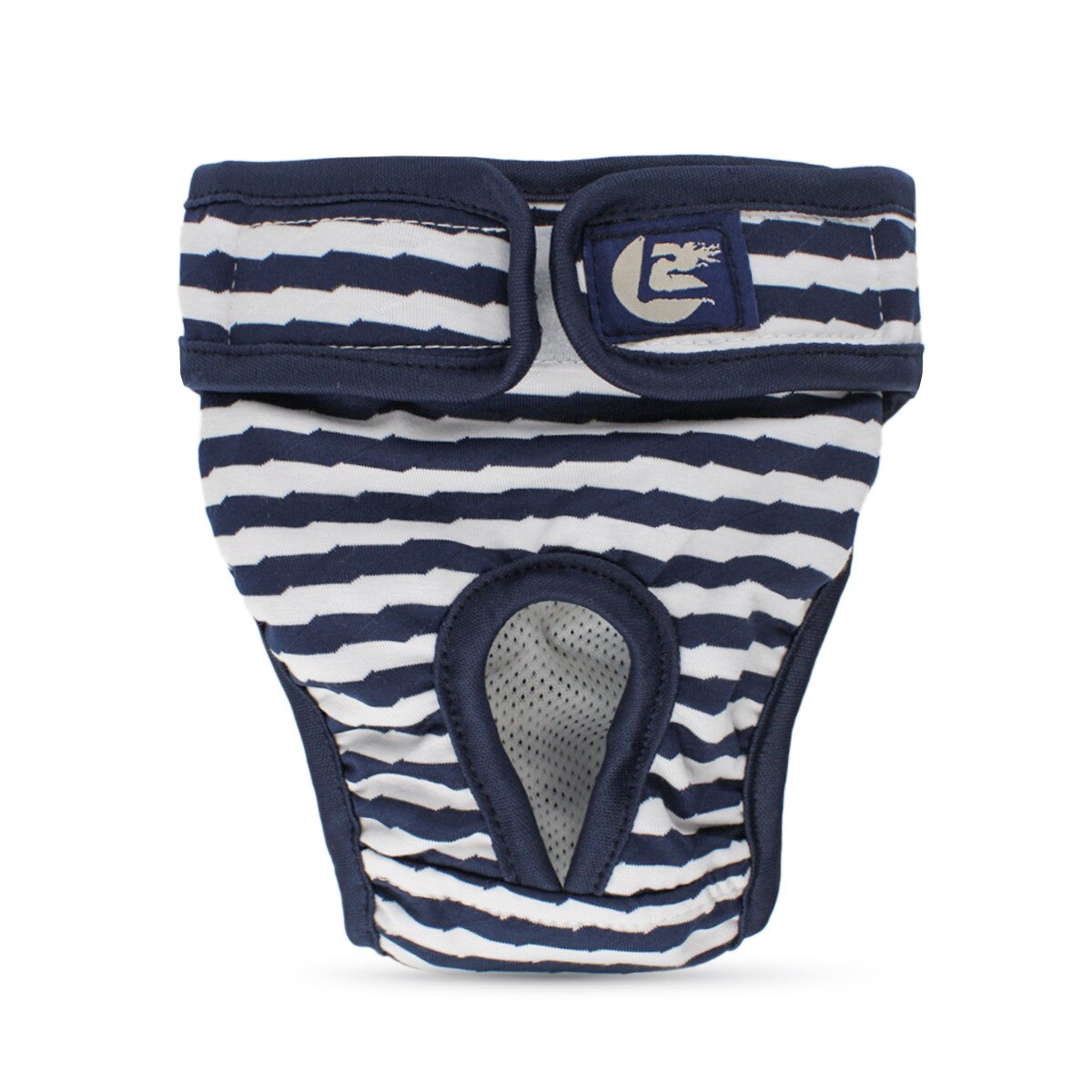 Striped Washable Dog Diaper for Urinary Incontinence – Quilby™