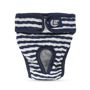 Striped Washable Dog Diaper for Urinary Incontinence – Quilby™