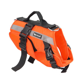 Pet Life Jacket with Reflective Strap & Quick-Release Velcro – Floatwyn™
