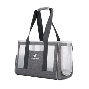 Pet Carrier Bag with Top & Side Zip Access and Safety Strap – Kajo™