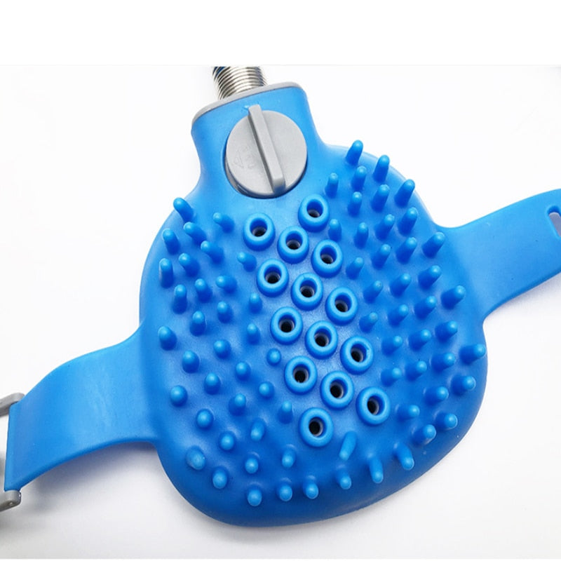 Pet Shower Bath Sprayer for Dogs with Massage Brush – Jetlo™