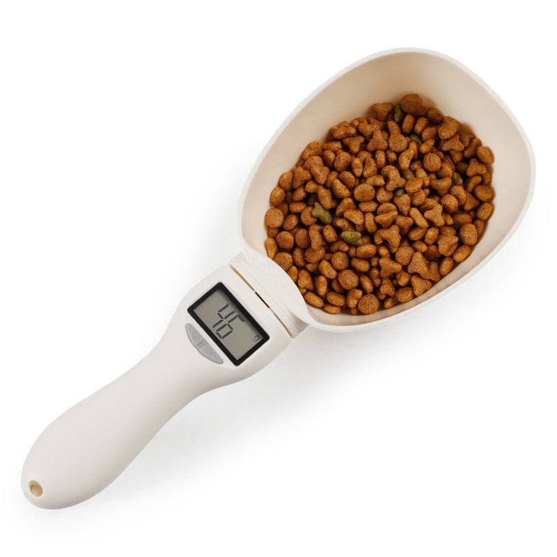 Digital Pet Food Scale with Detachable Measuring Spoon – Gramwell™