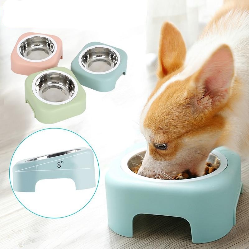 Plastic & Stainless Steel Pet Bowl with Removable Base – Nomi™