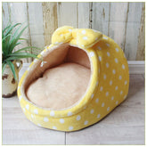 Cozy Pet Cave Bed with Removable Cushion – Nestelle™