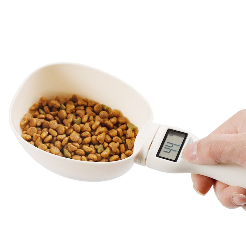 Digital Pet Food Scale with Detachable Measuring Spoon – Gramwell™