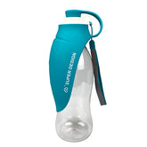 Portable Pet Water Bottle & Feeder 19.6 fl oz for Travel – TrailSip™
