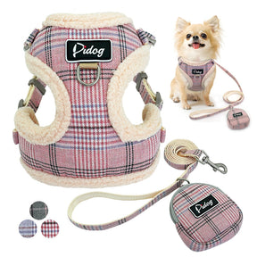 Dog Vest Harness with Leash & Storage Pouch – Vantro™
