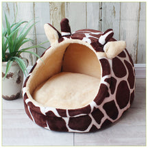 Cozy Pet Cave Bed with Removable Cushion – Nestelle™