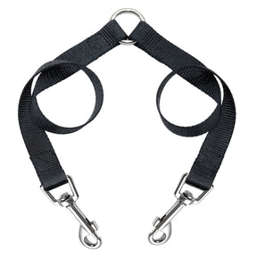 Double Dog Coupler Rope Leash for Walking Two Dogs – DualWalk™