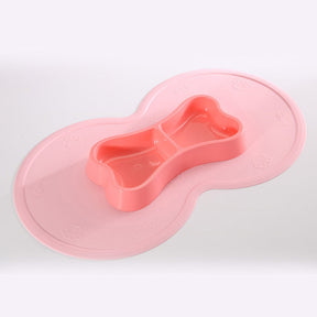 Non-Slip Silicone Pet Feeding Mat for Bowls & Feeders – Silqo™