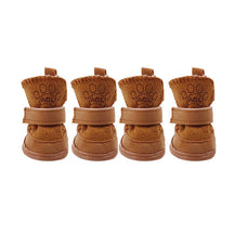 Warm Adjustable Dog Boots with Non-Slip Soles – Loafly™