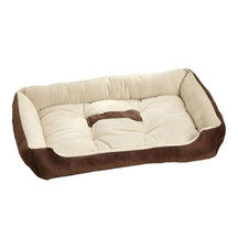 Bone-Shaped Plush Pet Bed with Breathable Fleece Cotton – Bonetta™