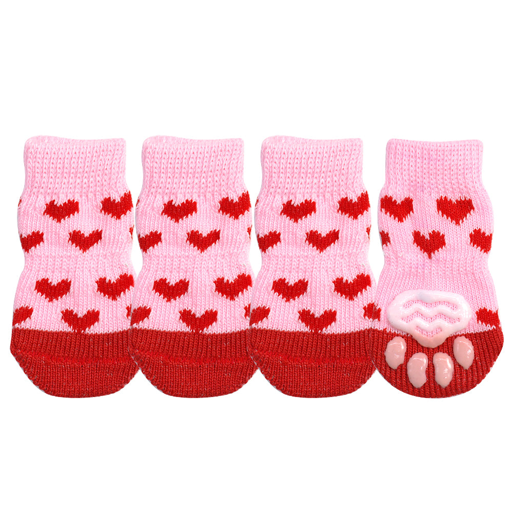 Pet Lover Socks – 4-Piece Cotton Set for Dogs & Cats – Padstep™