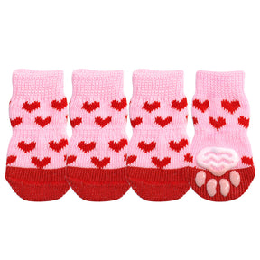 Pet Lover Socks – 4-Piece Cotton Set for Dogs & Cats – Padstep™
