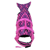 Pet Life Jacket with Mermaid & Shark Prints – Wavelo™
