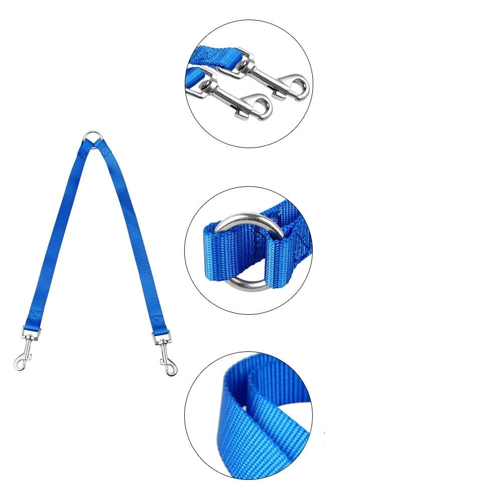 Double Dog Coupler Rope Leash for Walking Two Dogs – DualWalk™