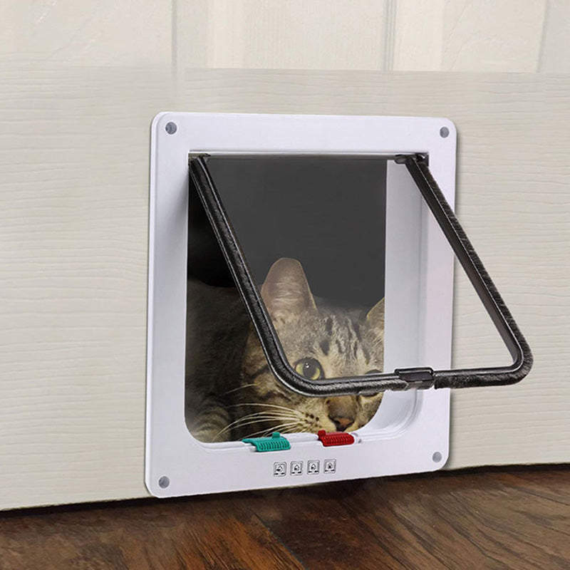 Pet Door Flap with 4-Way Security Lock – Flapzo™