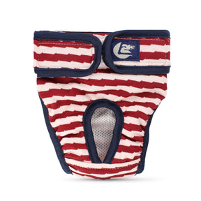 Striped Washable Dog Diaper for Urinary Incontinence – Quilby™