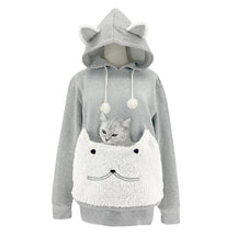 Kangaroo Pouch Pet Carrier Hoodie, Plush Hooded Sweatshirt – Tavo™